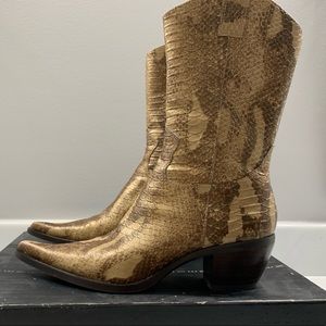 Steven by Steve Madden Snakeskin boot 7